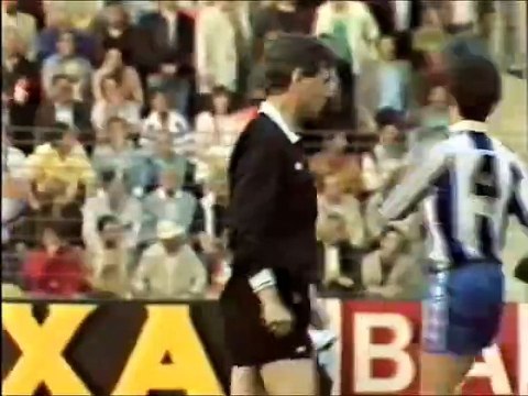 Bayer Leverkusen v Espanyol UEFA Cup Final 2nd Leg 18-05-1988