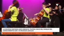 La Novena Sinfonía hizo vibrar el Teatro Lírico del Parque del Conocimiento con 170 músicos locales