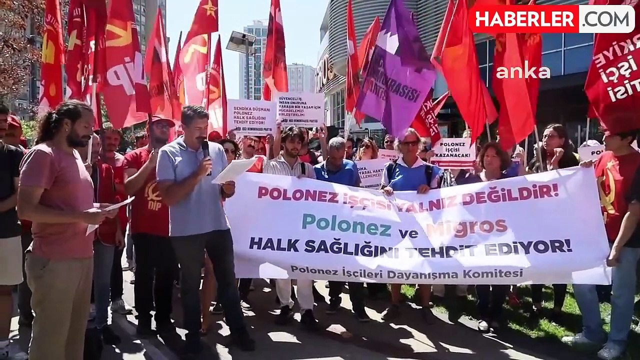 Polonez İşçileri Dayanışma Komitesi İşçilere Destek Ziyareti Yaptı