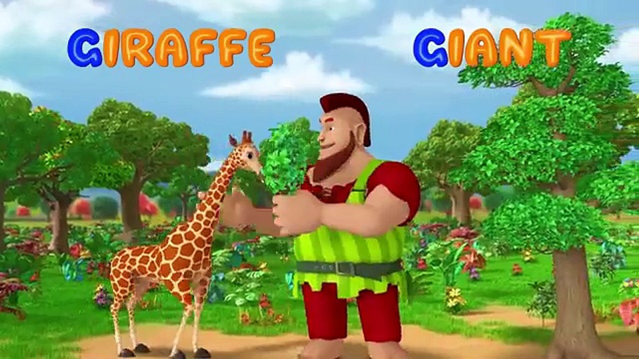 Phonics Song 2 with TWO Words in 3D - A For Airplane - ABC Alphabet Songs with Sounds for Children