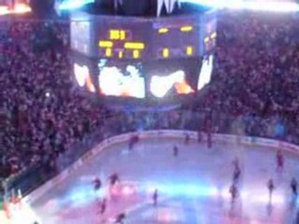 Entrée joueurs Boston-Montréal