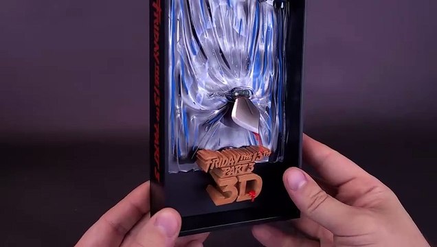 Culture Fly 3DEEP VHS Friday the 13th Part 3 3D Poster Art Collectible