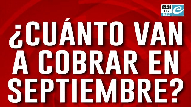 Atención jubilados y pensionados: ¿Cuánto van a cobrar en septiembre?