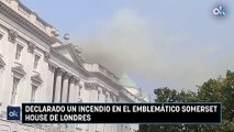 Declarado un incendio en el emblemático Somerset House de Londres