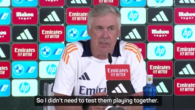Ancelotti 'didn't need to test' Vinicius, Rodrygo, Mbappe & Bellingham quartet