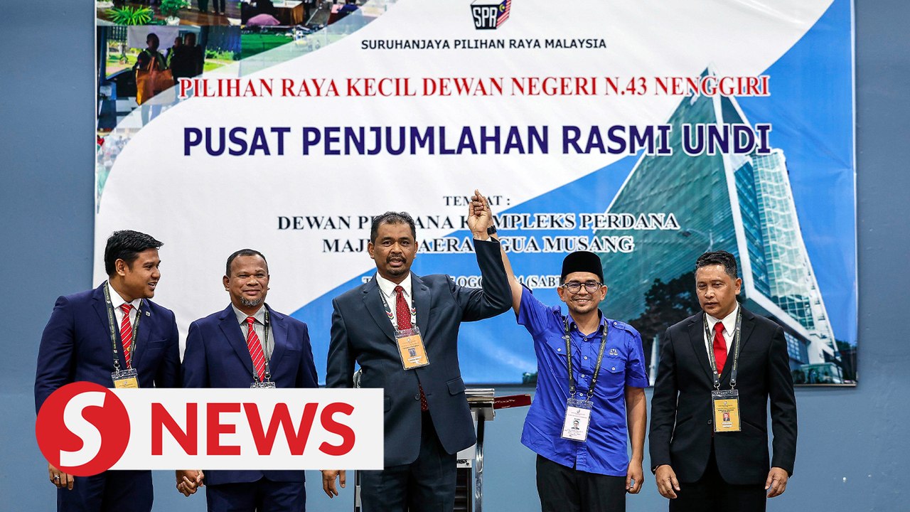 Official: Barisan wins Nenggiri with 3,352 vote majority, says EC
