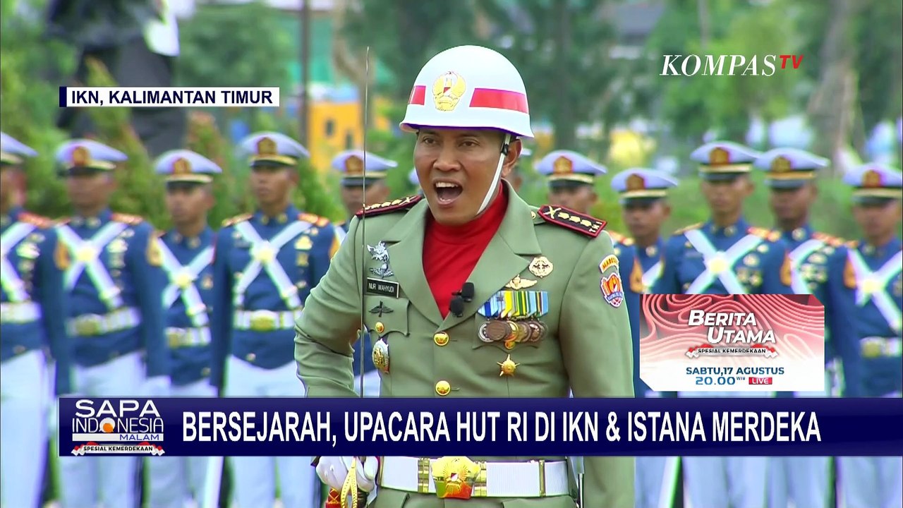 Bersejarah! Pelaksanaan Upacara HUT ke-79 RI Digelar di IKN dan Istana Merdeka Jakarta