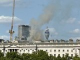 Feuer im Somerset House: Historisches Gebäude in London brennt