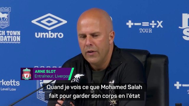 Slot pense que Salah “a encore de nombreuses années devant lui”