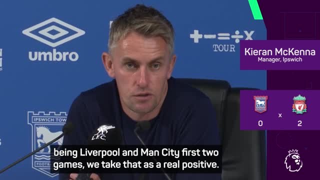 Liverpool and Man City fixtures will 'fast track our development' - McKenna