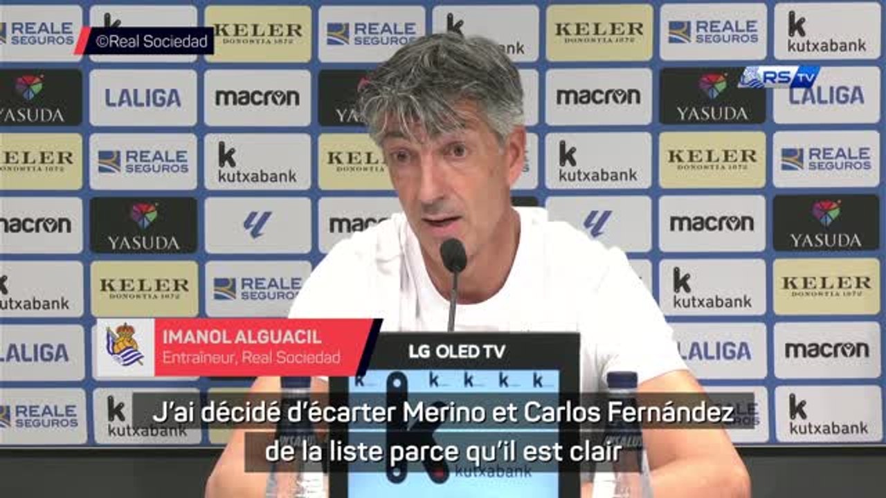 Real Sociedad - Merino à Arsenal ? Alguacil ne le convoque pas pour le 1er match