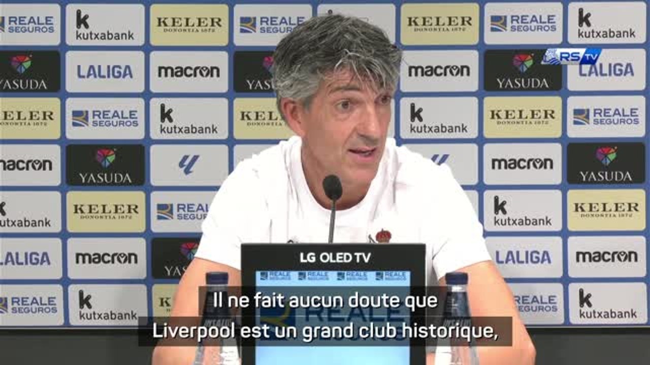 Real Sociedad - Alguacil : "Zubimendi a dit non à Liverpool, mais il y a du temps avant le 30 août...”