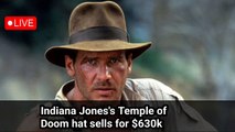 Indiana Jones's Temple of Doom hat sells for $630k