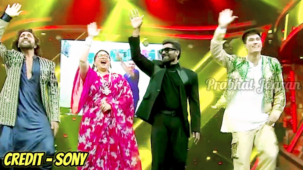 Nepo and Vertika Fire on Stage Indias Best Dancer 4 Nepo Vertika Today Dance Performance IBD 4