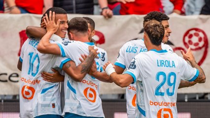Résumé complet : Brest 1-5 OM | Match de la Ligue 1 2024-2025 ⚽