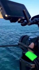 Jetski ropeswing world record height fail