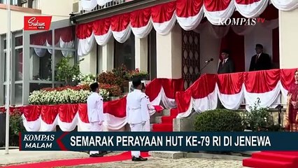 190 WNI Hadiri Upacara Perayaan HUT Ke-79 RI di Kantor PTRI Jenewa