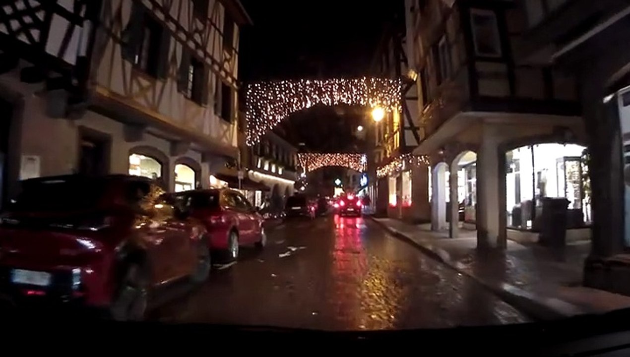 Noel dans les rue médieval