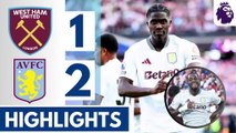 West ham vs Aston villa 1-2 full match _ Highlights _  Premier League 2024