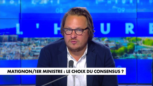 Geoffroy Lejeune, journaliste, évoque le nom de Jean-Dominique Senard, ancien président du groupe Michelin et actuel de Renault comme potentiel candidat au poste de Premier ministre