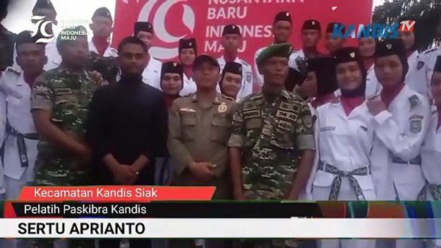 31 Putra Putri Terbaik, Sukses laksanakan Pengibaran Bendera HUT RI Ke 79 Kecamatan Kandis