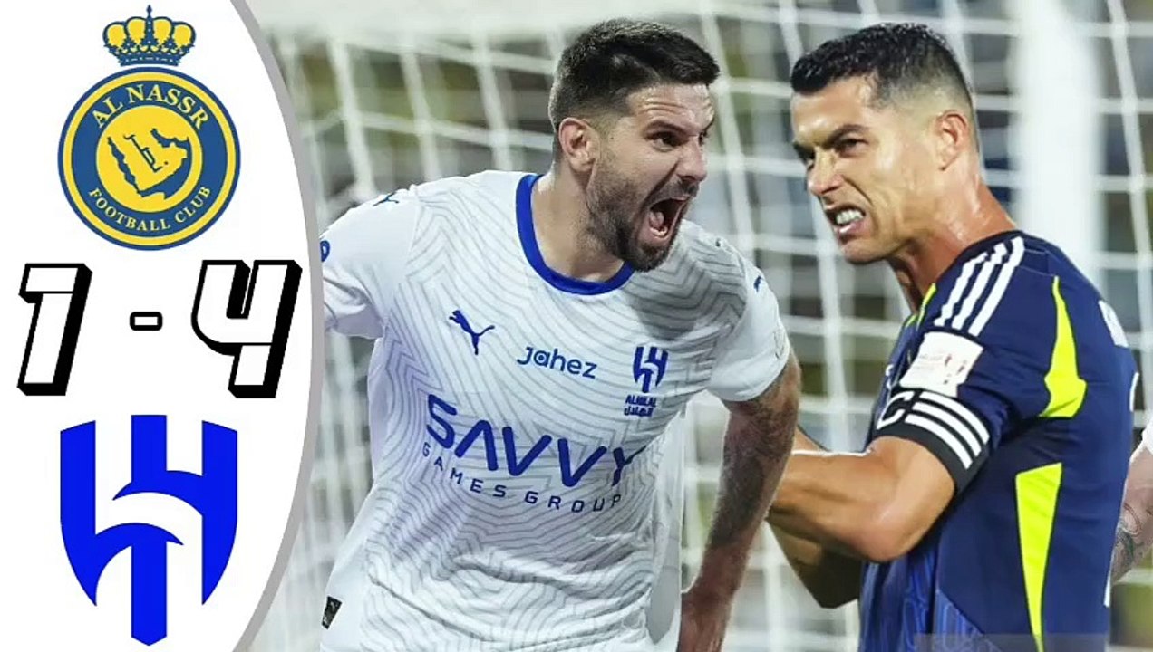 Al-Hilal vs Al-Nassr 4-1 Full _Highlights and Goals_ Saudi Super Cup_Final 2024