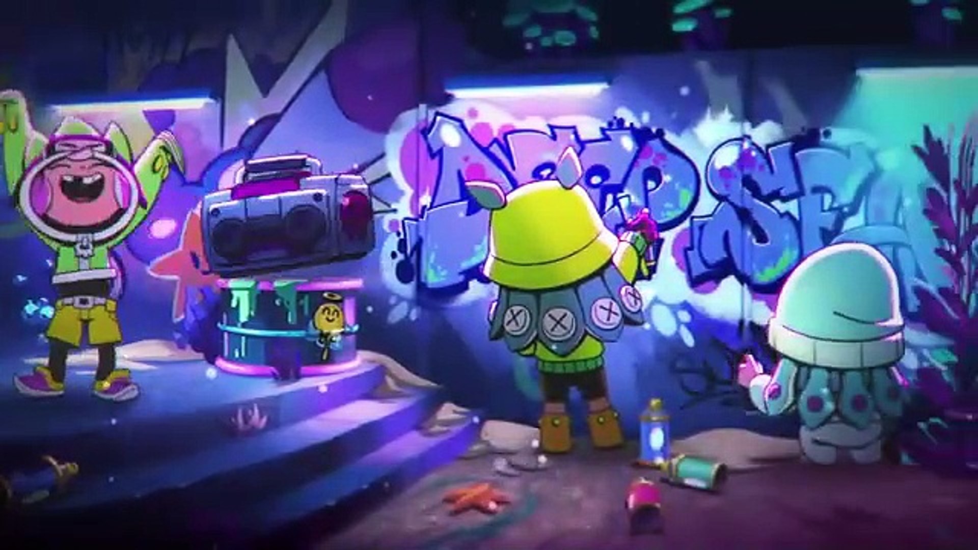 ⁣Brawl Stars Animation PAINT BRAWL STARTS NOW!