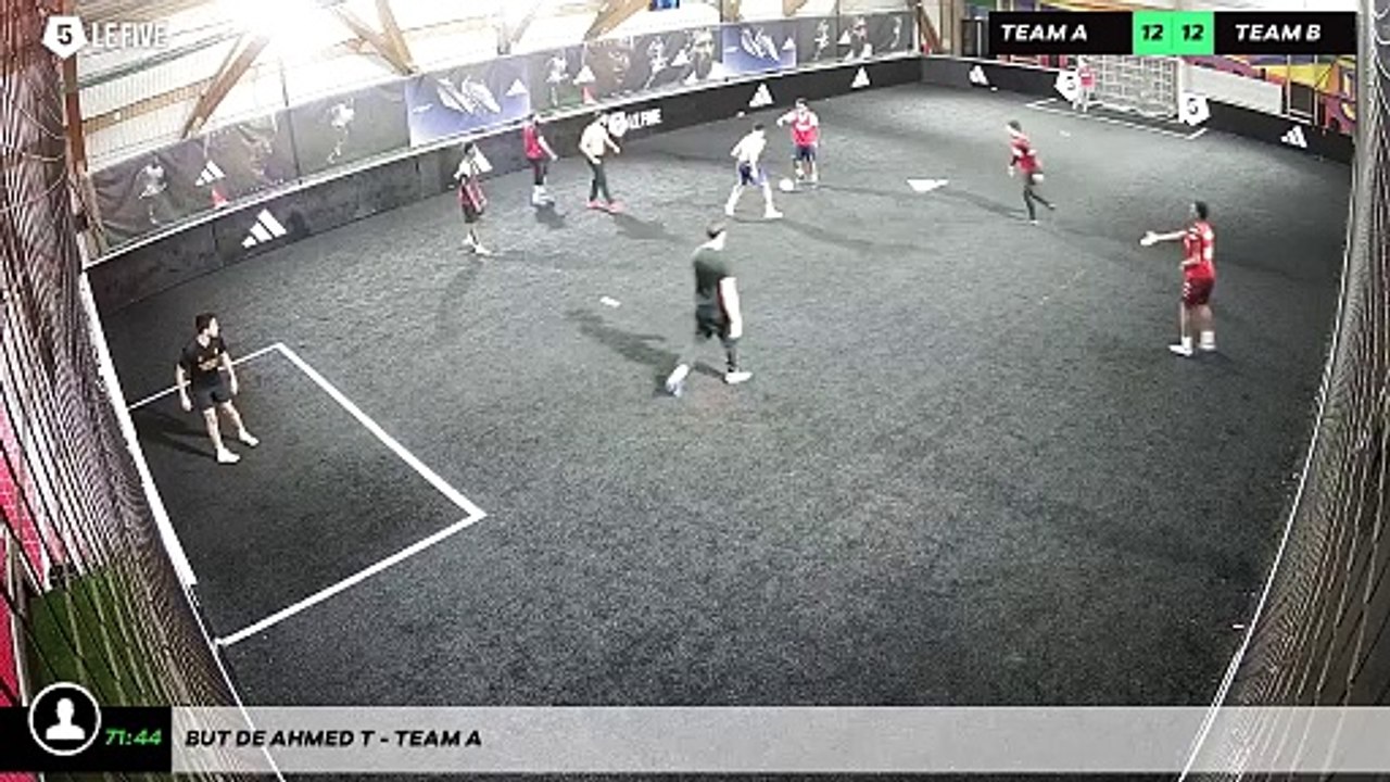 But de Ahmed T - Team A