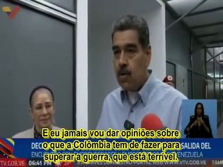 Maduro responde às propostas de Lula, Petro e Biden
