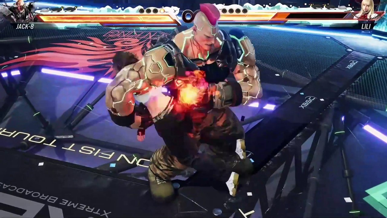 TEKKEN Emilie De Rochefort 1000 ass slaps