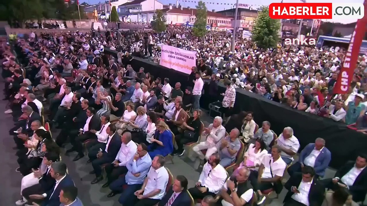 CHP Genel Başkanı Özgür Özel, Hacı Bektaş Veli'yi Anma Törenleri'nde konuştu