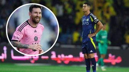 Messi es el 'invitado incómodo' en la derrota de Cristiano Ronaldo y Al-Nassr en la Supercopa de Arabia Saudita