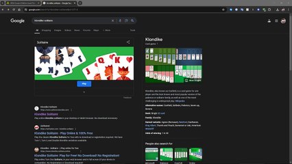 (Full Gameplay) Klondike Solitaire [1080p] - No Commentary