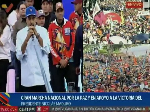 Pdte. Nicolás Maduro: Hoy hemos hecho grandes movilizaciones populares de paz contra el fascismo