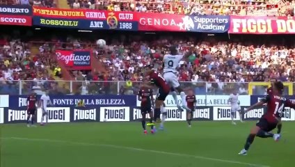 اهداف مباراة انتر ميلان وجنوي 2 2 الدوري الايطالي