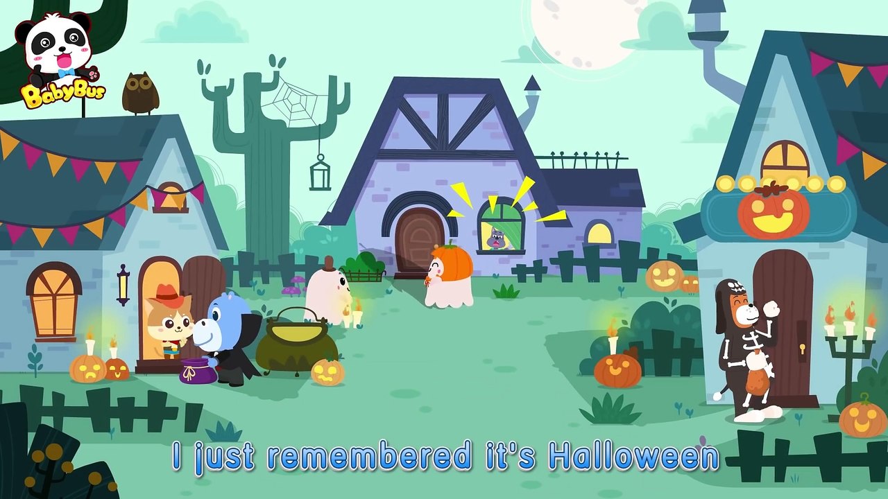 BabyBus - Kids Songs and Cartoons - ＊New＊ Knock Knock, Who's at the Door ｜ Trick or Tr..