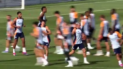 Real Madrid train ahead of LaLiga opener against Mallorca