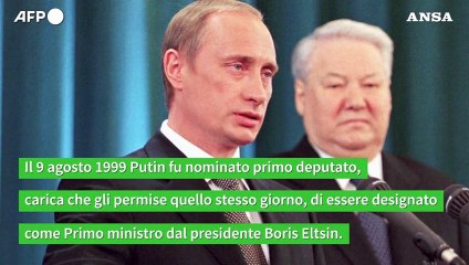 Vladimir Putin, 25 anni da primo ministro
