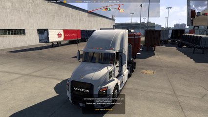 Mooring Buoy: Departure: Stockton - Destination: San Francisco #Mack - American Truck Simulator