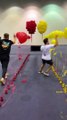 Our MOST INTENSE Balloon Popping Race