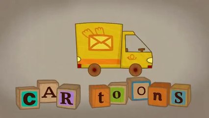 Car Toons A Mail Van | For Kids |.