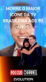 MORRE SILVIO SANTOS ÍCONE DA TV BRASILEIRA AOS 93 ANOS