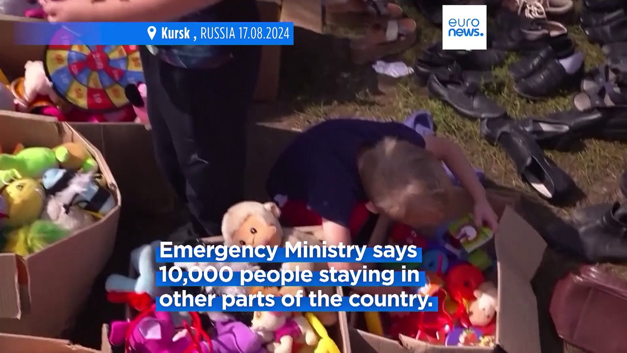 3,000 evacuated from Russia's Kursk region as Ukrainian incursion continues