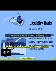 Understand the Importance of Liquidity