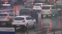 Trafic routier : une journée classée rouge