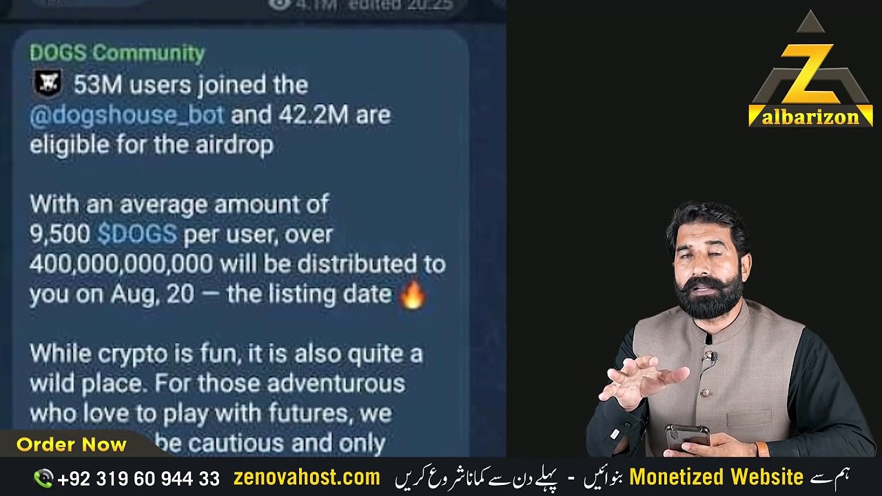 Dogs Coin AirDrop 42 Millioin User