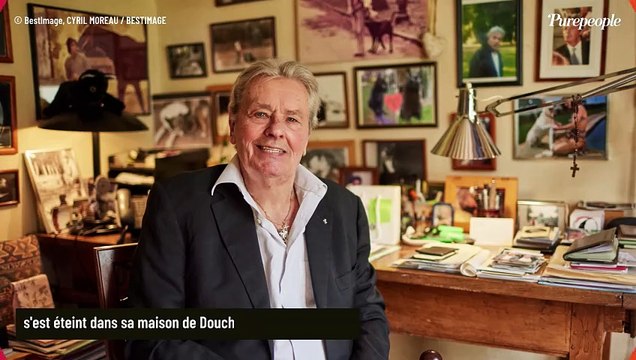 Alain Delon s'est éteint à Douchy, ses trois enfants Anthony, Alain-Fabien et Anouchka unis pour annoncer sa disparition