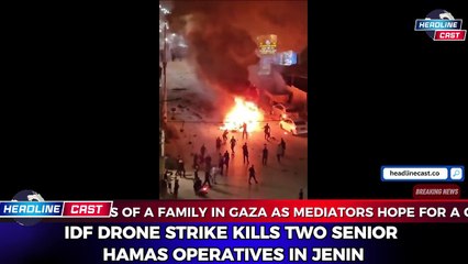 IDF Drone Strike Kills Two Senior Hamas Operatives in Jenin
