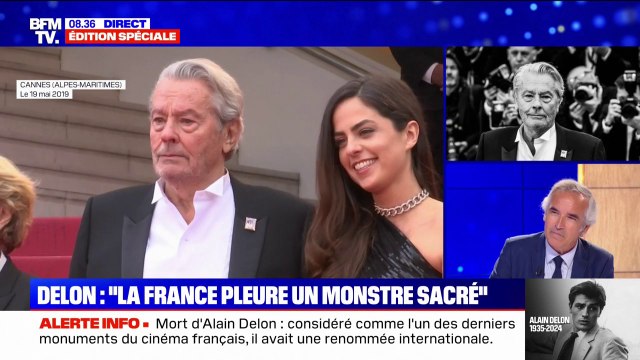 Ce soir, plus qu'une fin de carrière, c'est une fin de vie : Alain Delon s'exprimait au Festival de Cannes en 2019 sur la fin de sa carrière