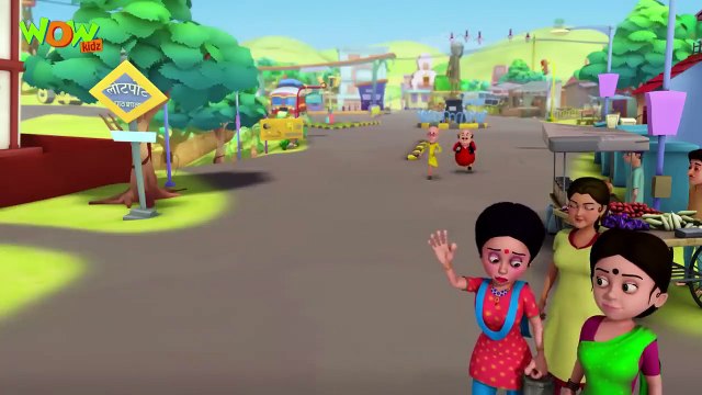 Motu Patlu Cartoons In Hindi _ Animated cartoon _ Pigeon courier service _ Wow Kidz